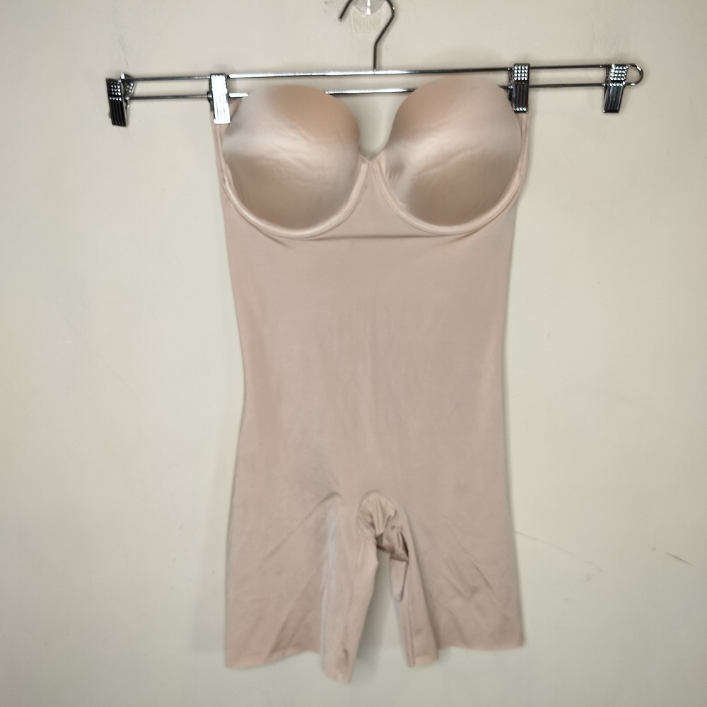 Strapless Shapewear Bodysuit in Nude